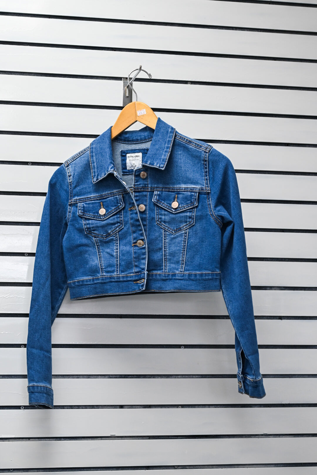 Women's Cropped Denim Jacket